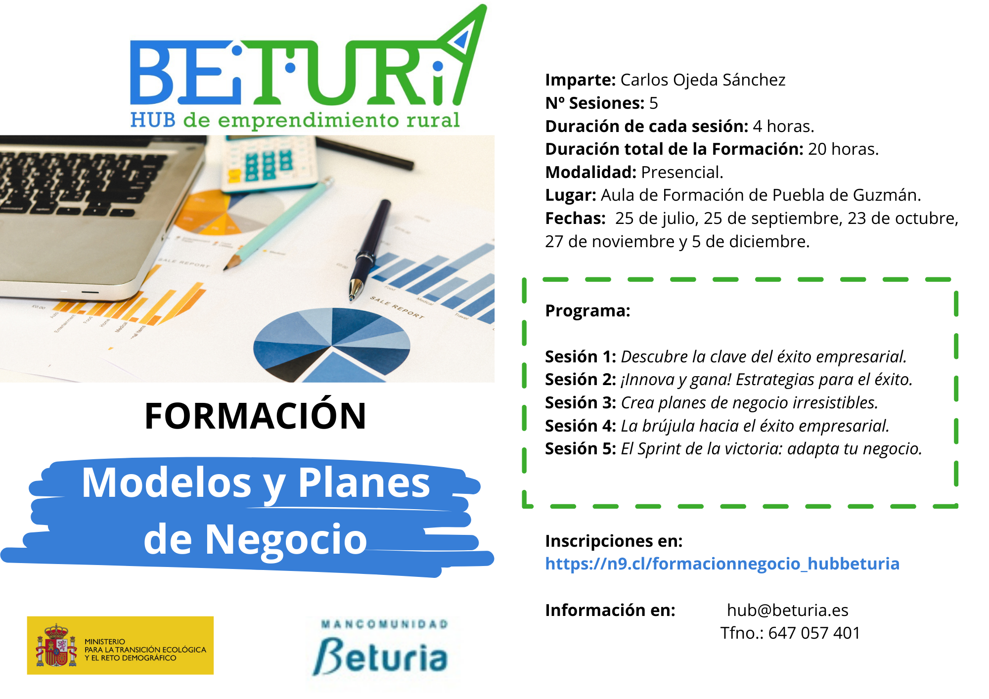 Formacion en Modelos y Planes de Negocio